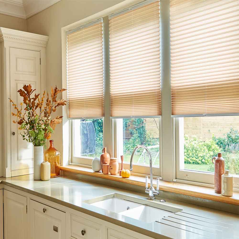 Pleated blinds in Southampton